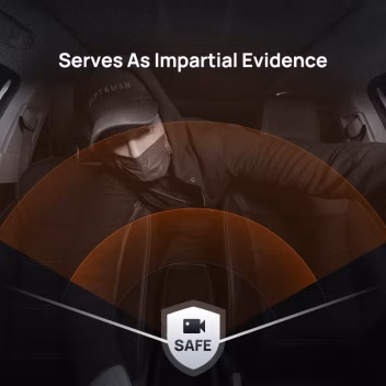 دوربین ثبت وقایع خودرو DASHCAM درجه1 وای فای دار تک دوربین - روکش منصوری