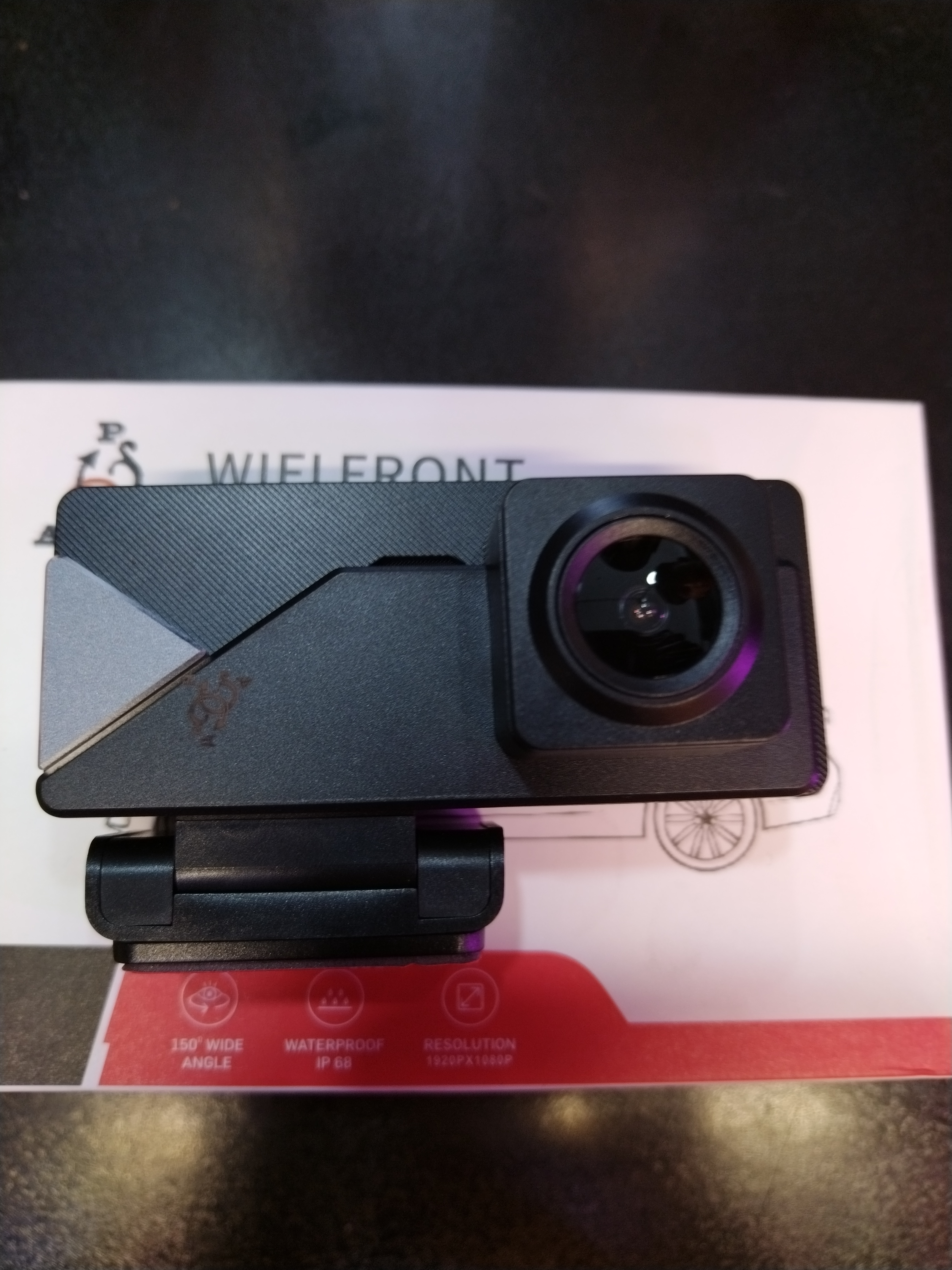 دوربین ثبت وقایع خودرو DASHCAM درجه1 وای فای دار تک دوربین - روکش منصوری
