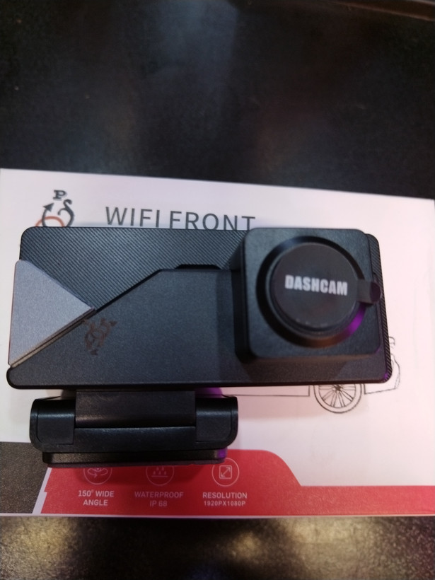 دوربین ثبت وقایع خودرو DASHCAM درجه1 وای فای دار تک دوربین - روکش منصوری