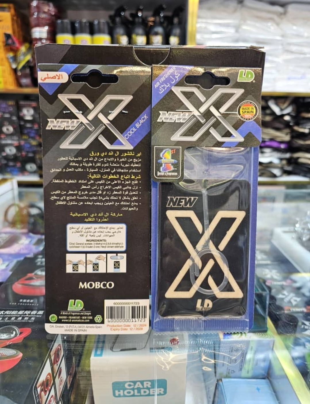 خوشبوکننده کارتی خودرو اورجینال مدل k20 اصل
