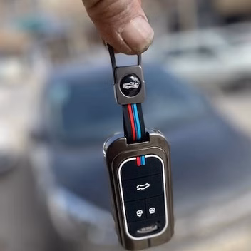 کاور سوئیچ فلزی کربن مناسب برای خودرو آریزو 5 اف ال، تیگو7 و آریزو 6